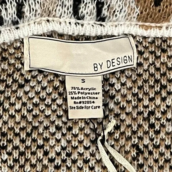 BY DESIGN Rocco Plaid Blazer Cardigan Women's Small - Picture 12 of 16